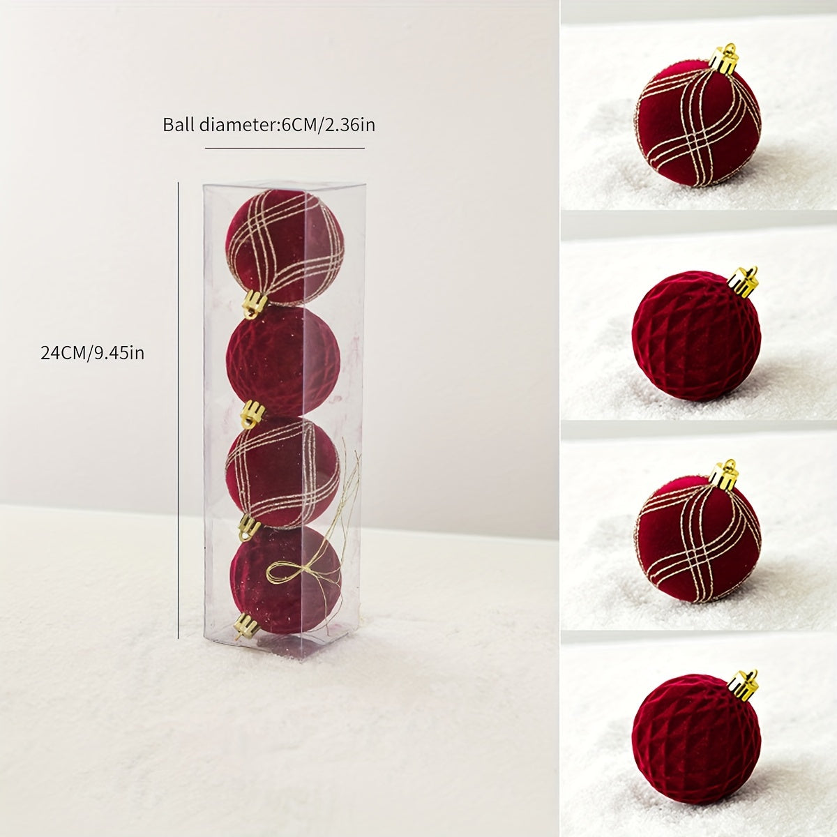 Esferas de decoración para árbol de navidad