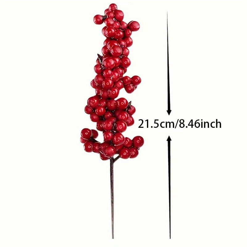 Red Berry Rama artificial para decoración