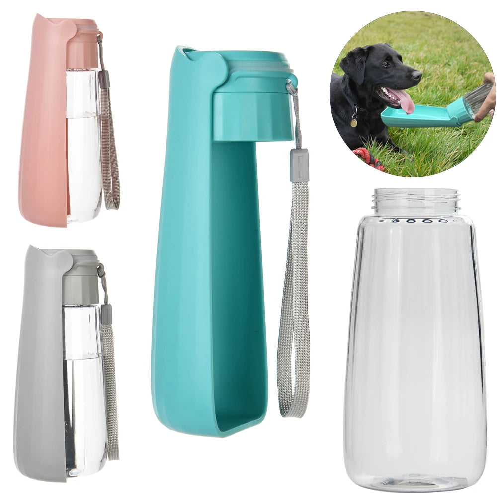 Botella de agua portátil para perros y gatos