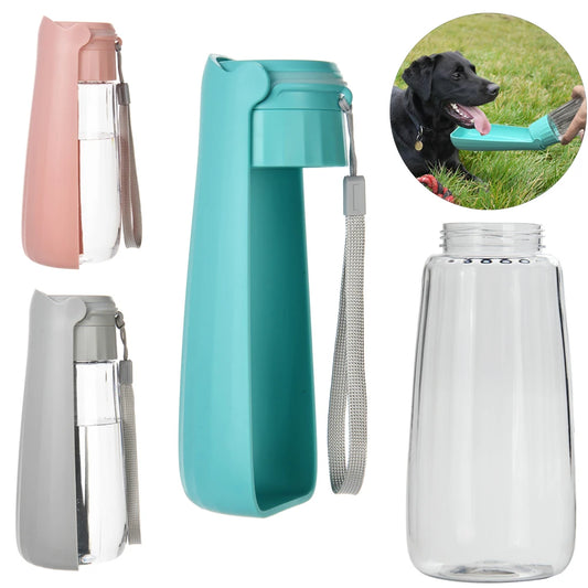 Botella de agua portátil para perros y gatos