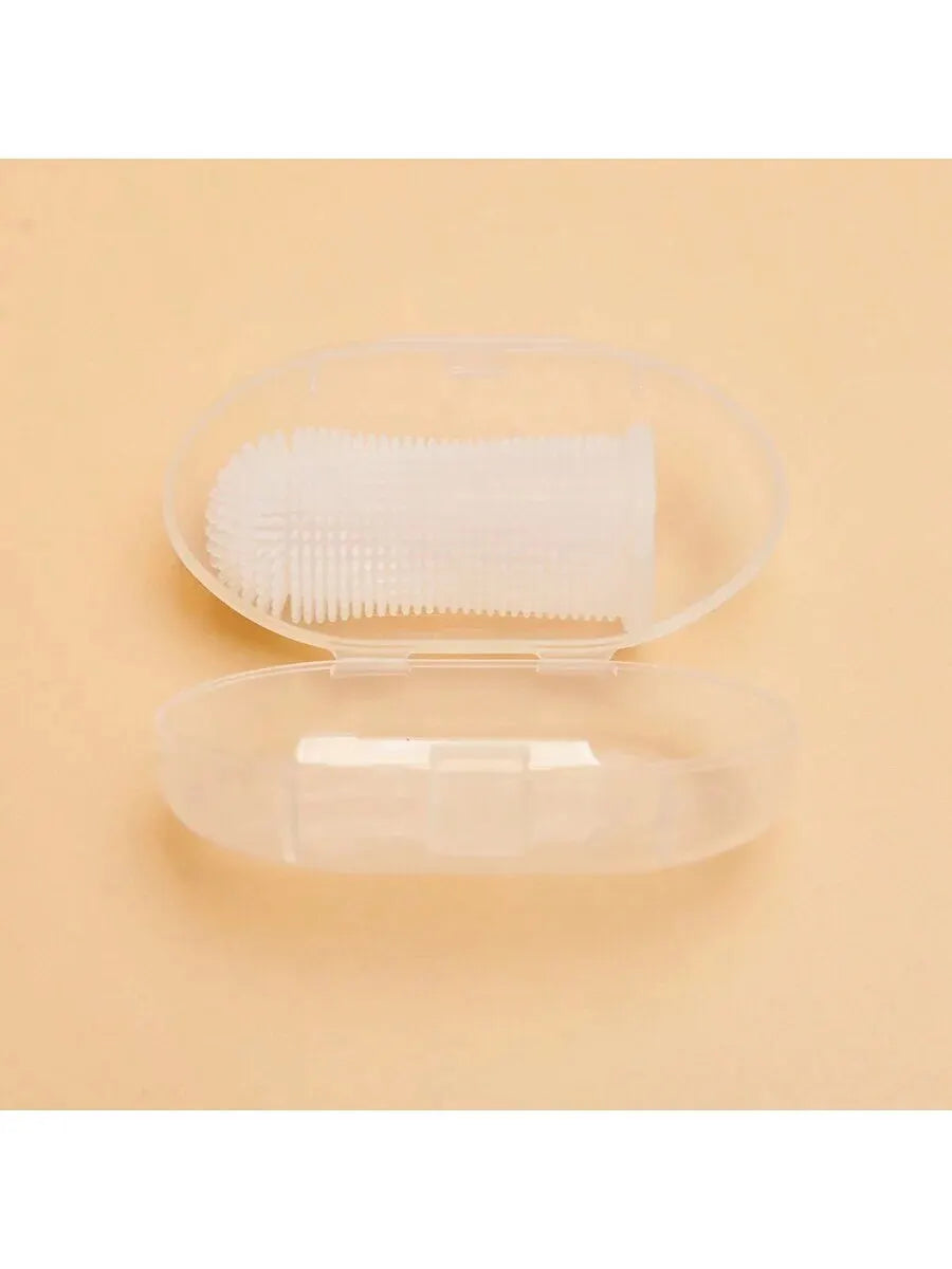 Productos de limpieza de cepillos de dientes de dedo para mascotas perros y gatos