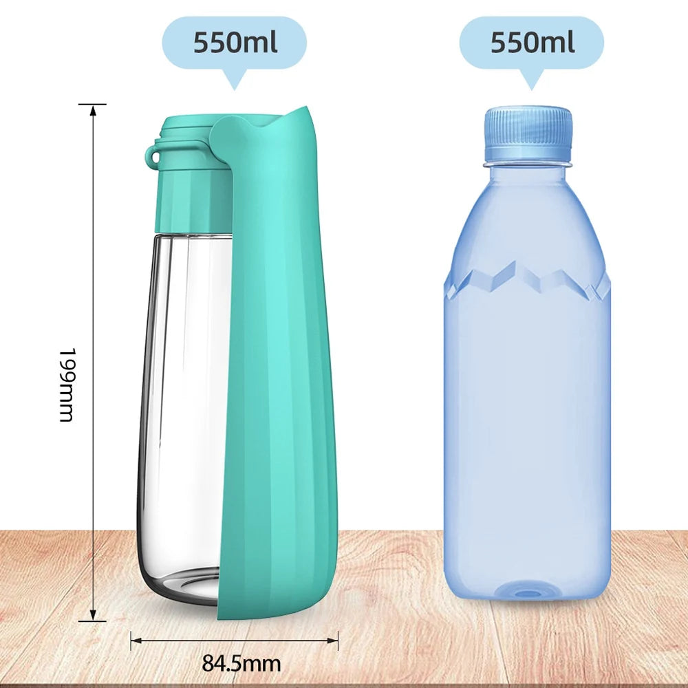 Botella de agua portátil para perros y gatos