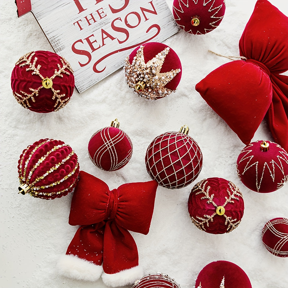 Esferas de decoración para árbol de navidad